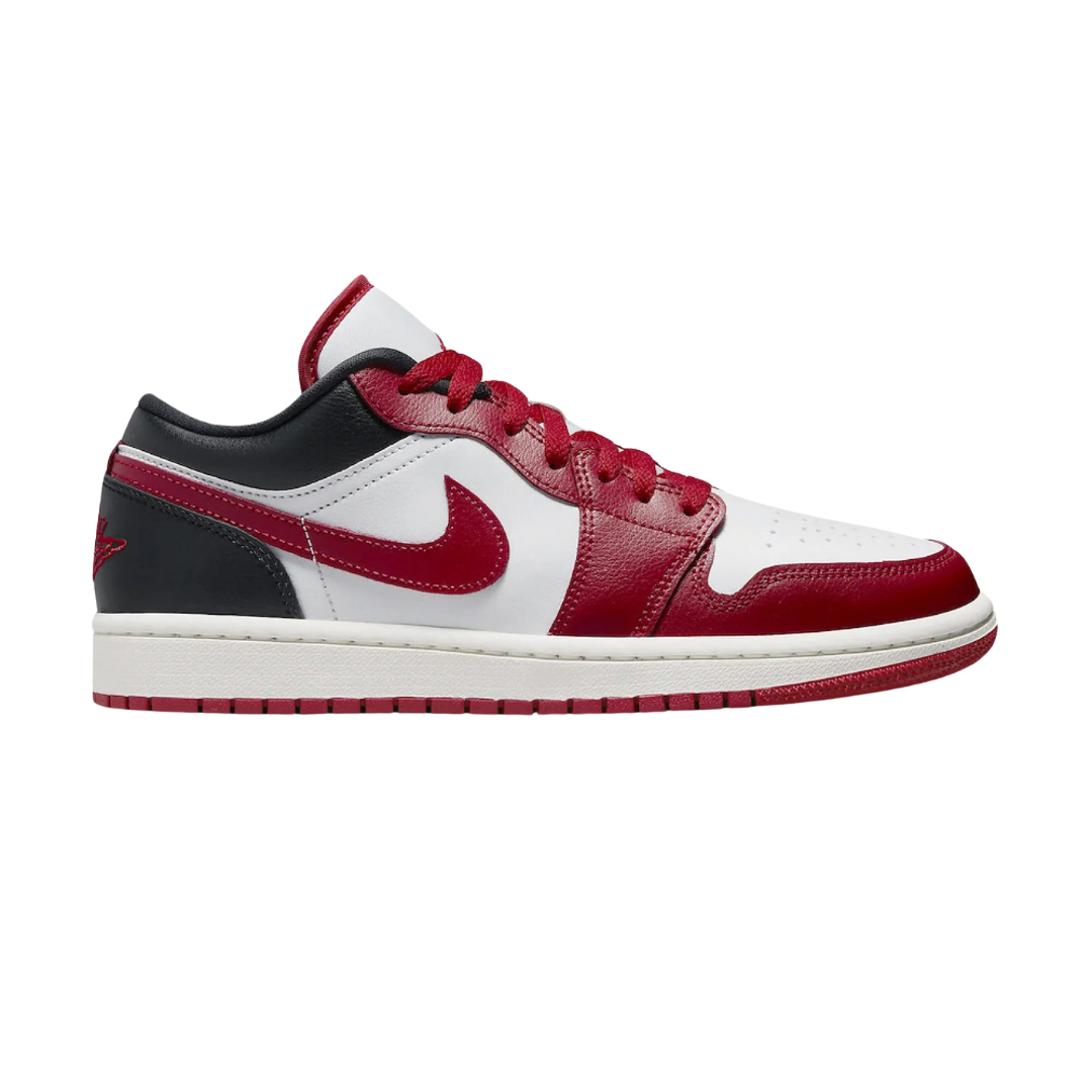 Nike Air Jordan 1 Low 'Reverse Toe' Red/Black/White - Missing Box Lid