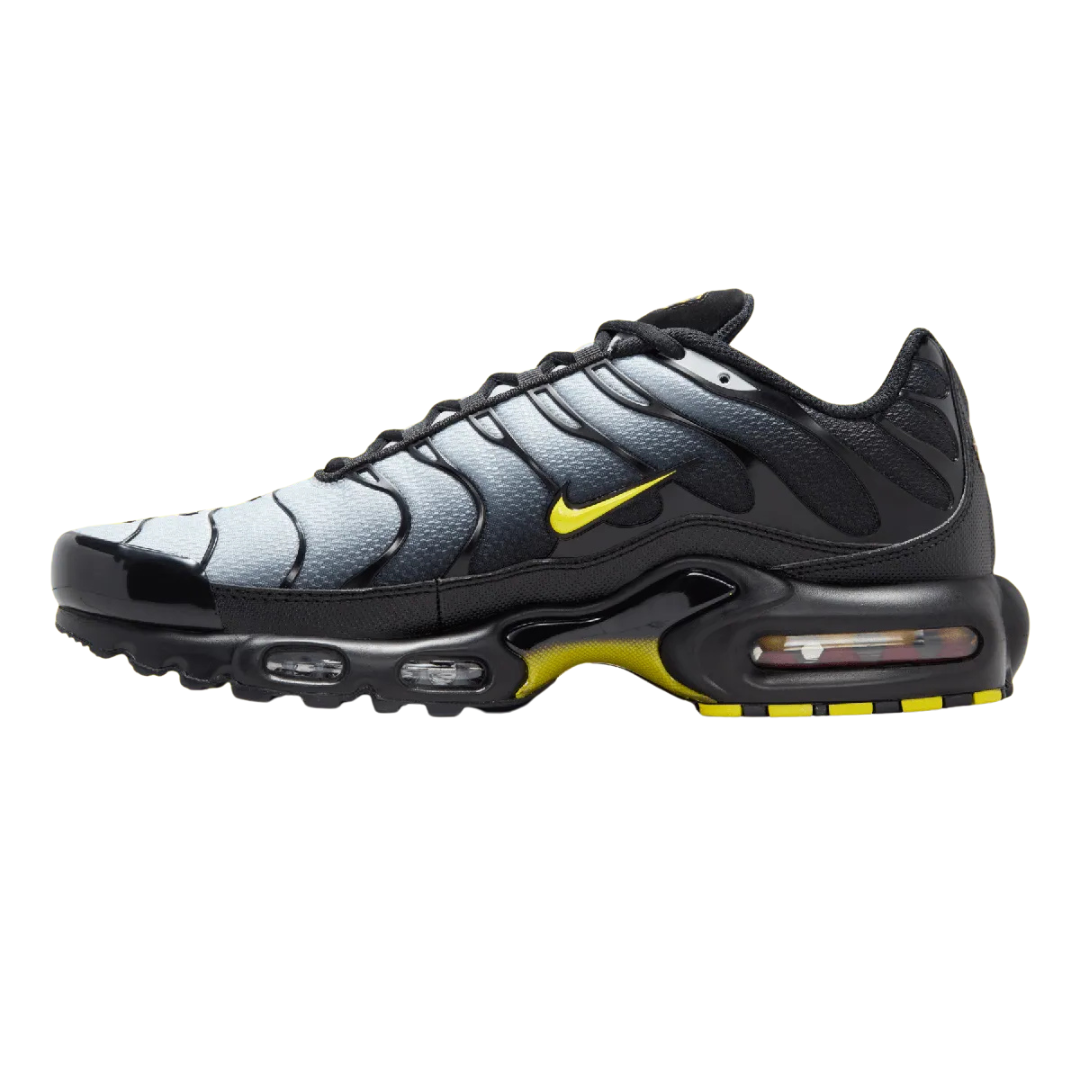 Nike Air Max Plus TN Black / Grey / Opti Yellow - Missing Box Lid