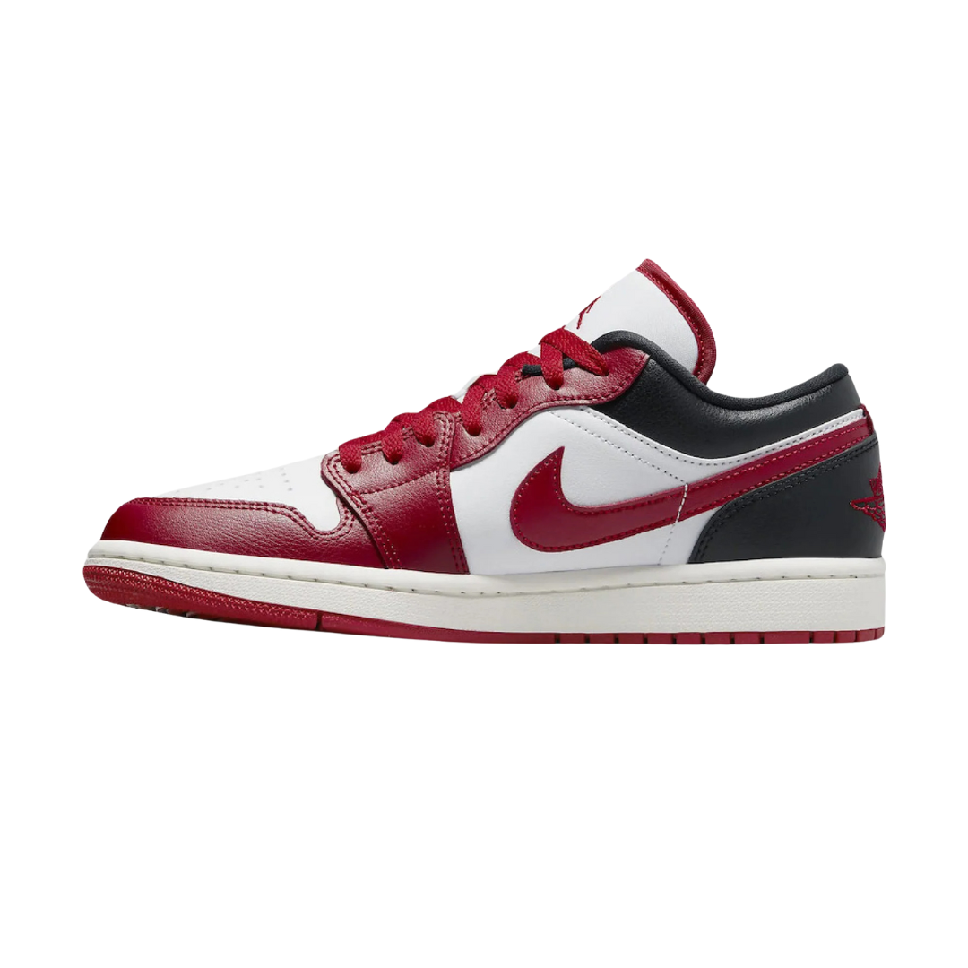 Nike Air Jordan 1 Low 'Reverse Toe' Red/Black/White - Missing Box Lid