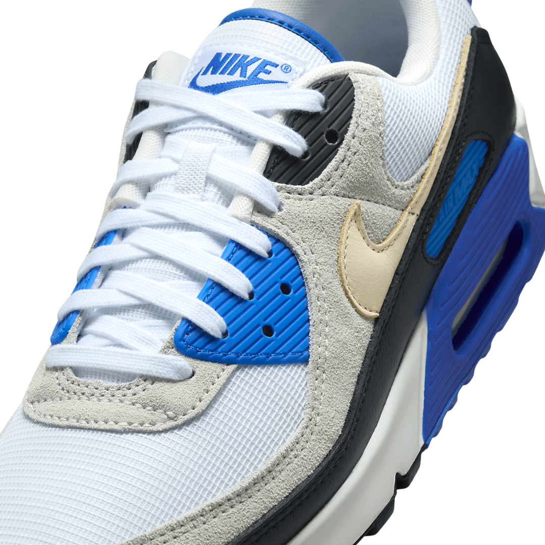 Nike Air Max 90 Premium Racer Blue / Beige / Black - Missing Box Lid