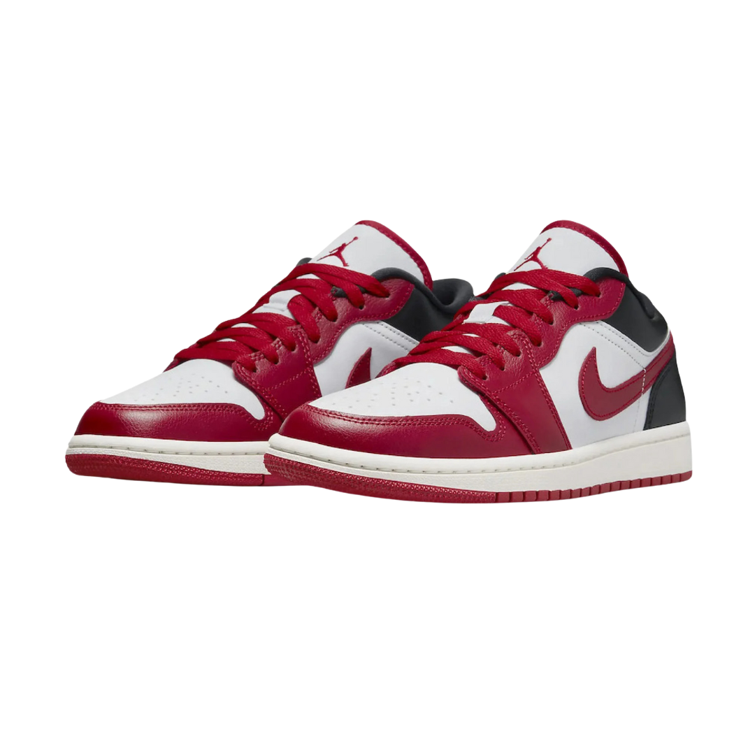 Nike Air Jordan 1 Low 'Reverse Toe' Red/Black/White - Missing Box Lid
