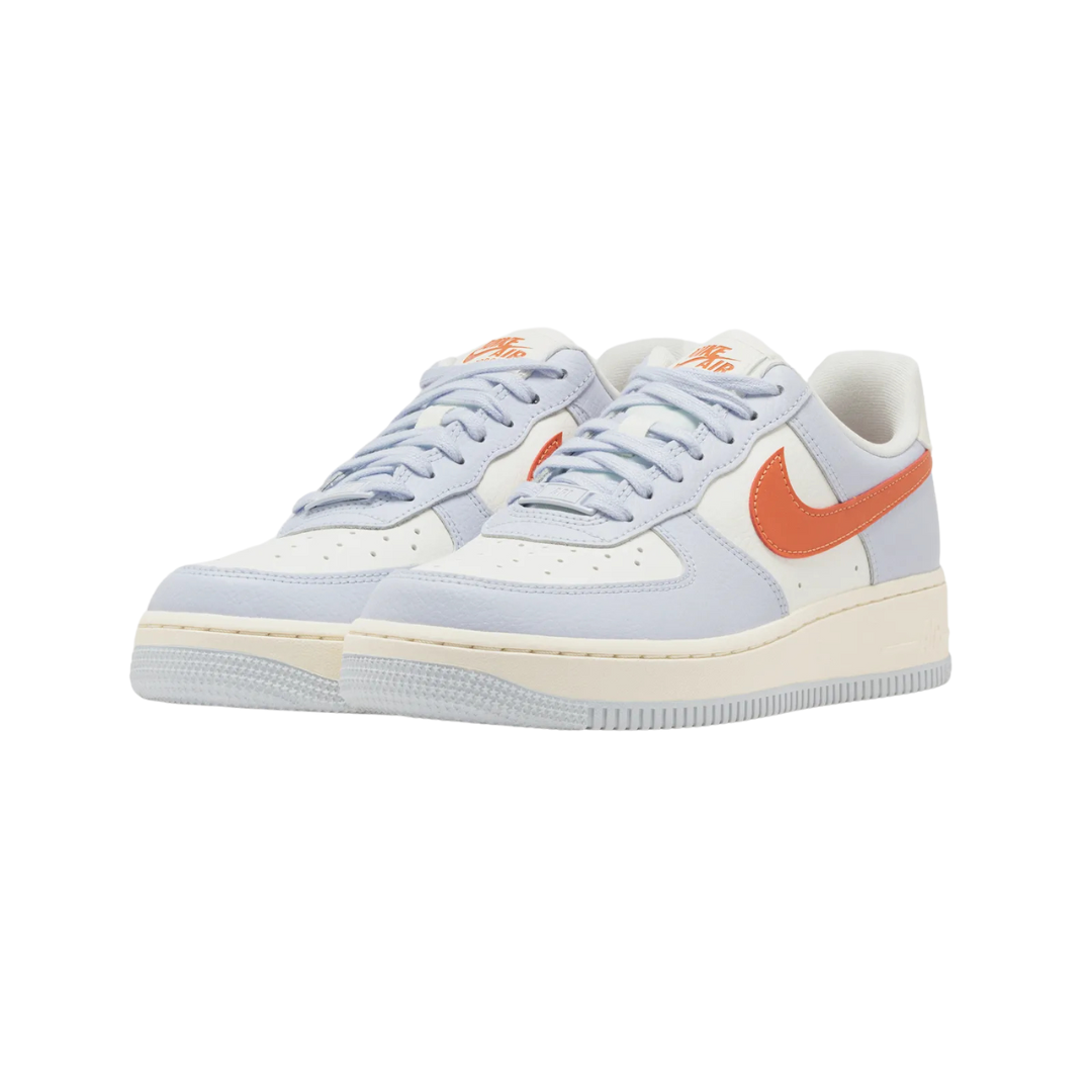 Nike Air Force 1 Low '07 - Baby Blue / Sail / Orange