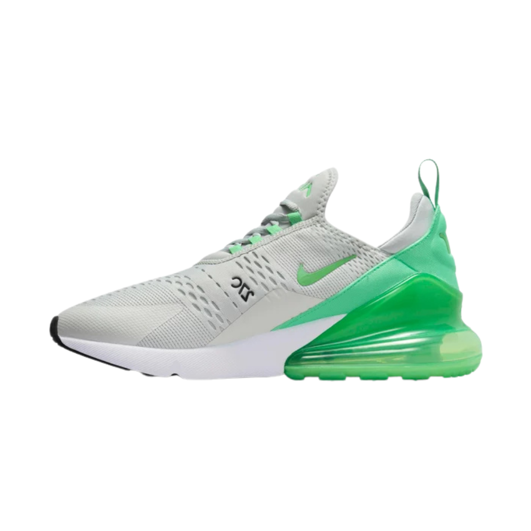 Nike Air Max 270 Grey / Green Shock - Missing Box Lid