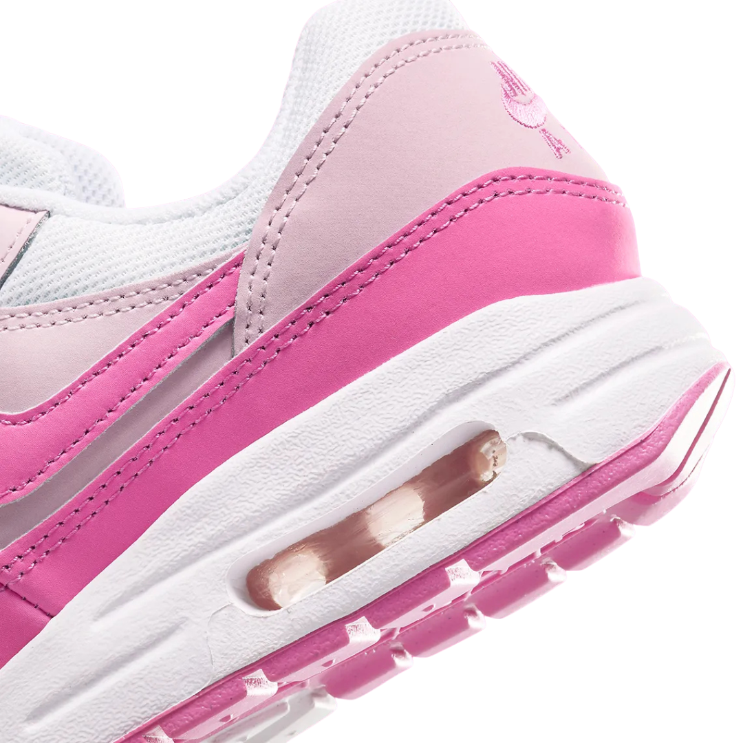 Nike Air Max 1 GS White / Playful Pink