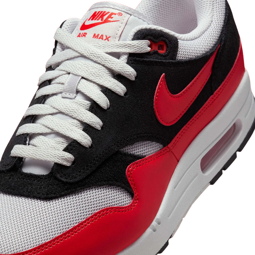 Nike Air Max 1 Essential Grey / Black / Red - Missing Box Lid