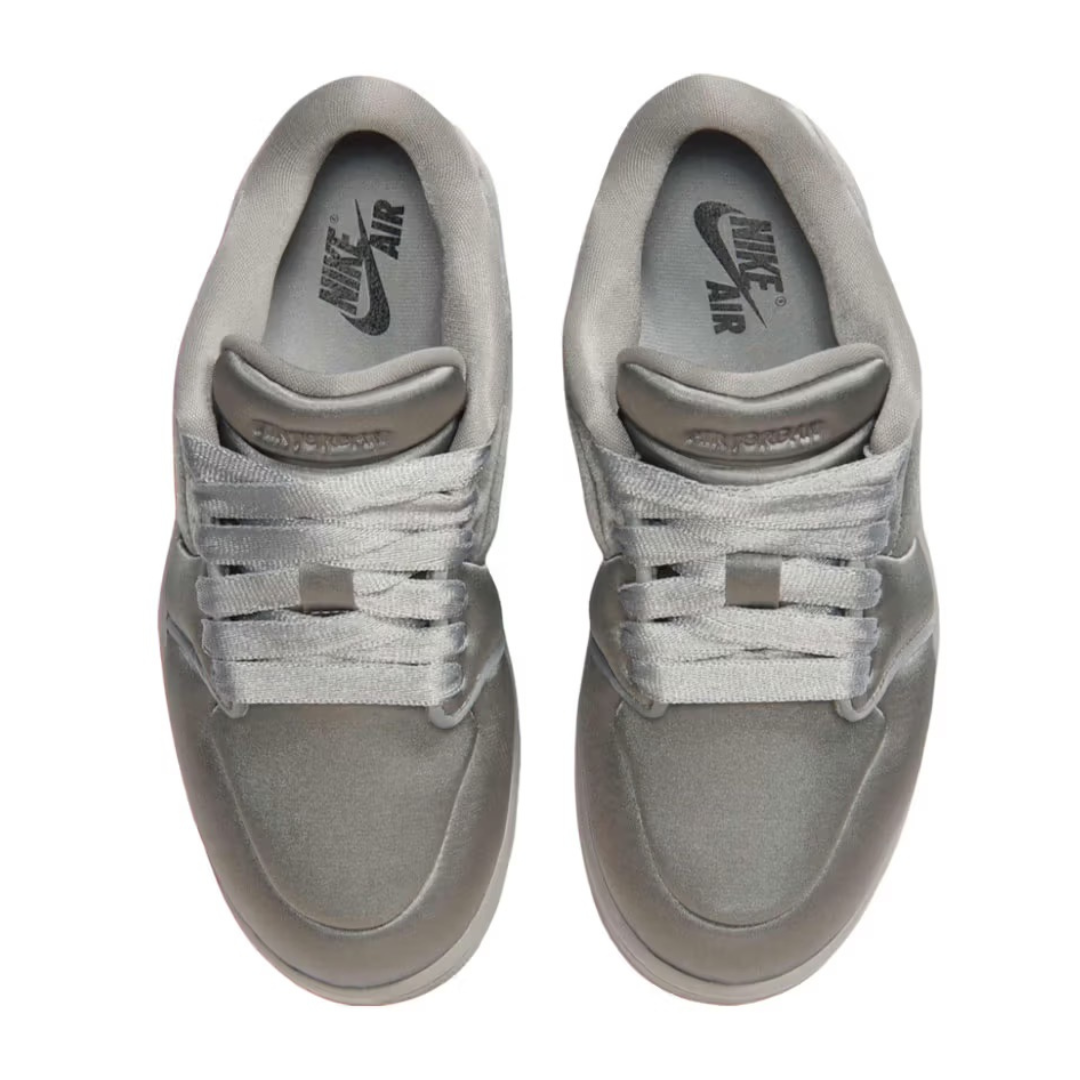 Nike Air Jordan 1 Low Method Of Making Satin Grey - Missing Box Lid