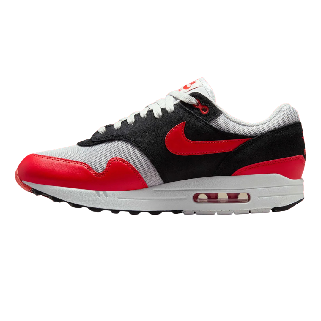 Nike Air Max 1 Essential Grey / Black / Red - Missing Box Lid