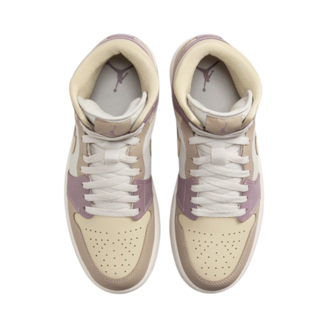 Nike Air Jordan 1 Mid Pastel Khaki Taupe