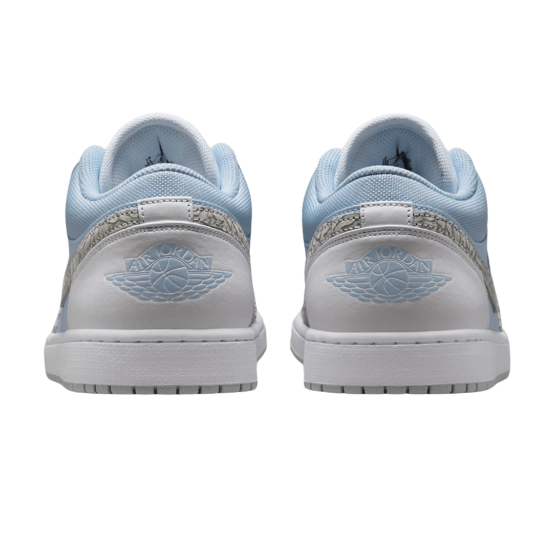 Nike Air Jordan 1 Low SE Blue Tint Elephant Print - Missing Box Lid