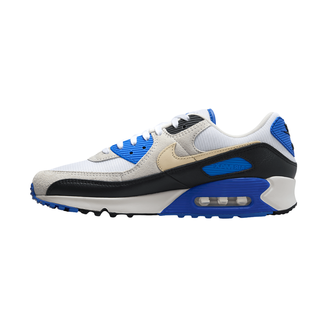 Nike Air Max 90 Premium Racer Blue / Beige / Black - Missing Box Lid