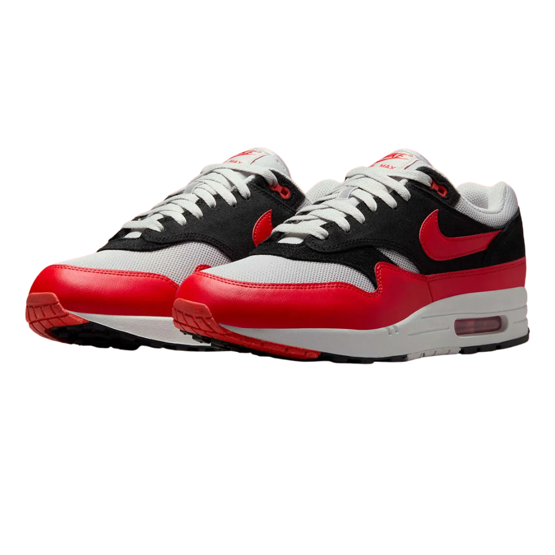 Nike Air Max 1 Essential Grey / Black / Red - Missing Box Lid