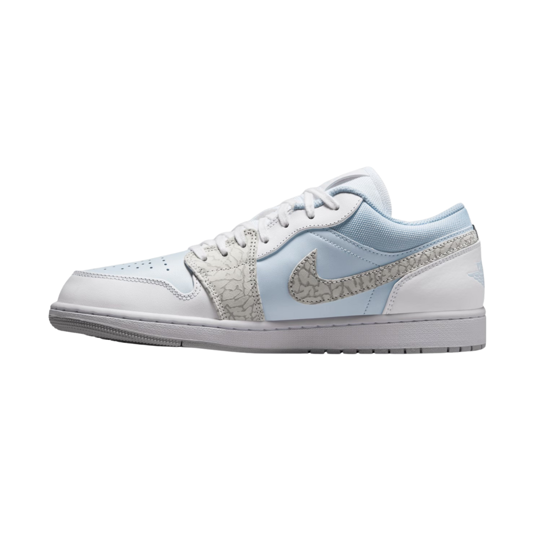 Nike Air Jordan 1 Low SE Blue Tint Elephant Print - Missing Box Lid