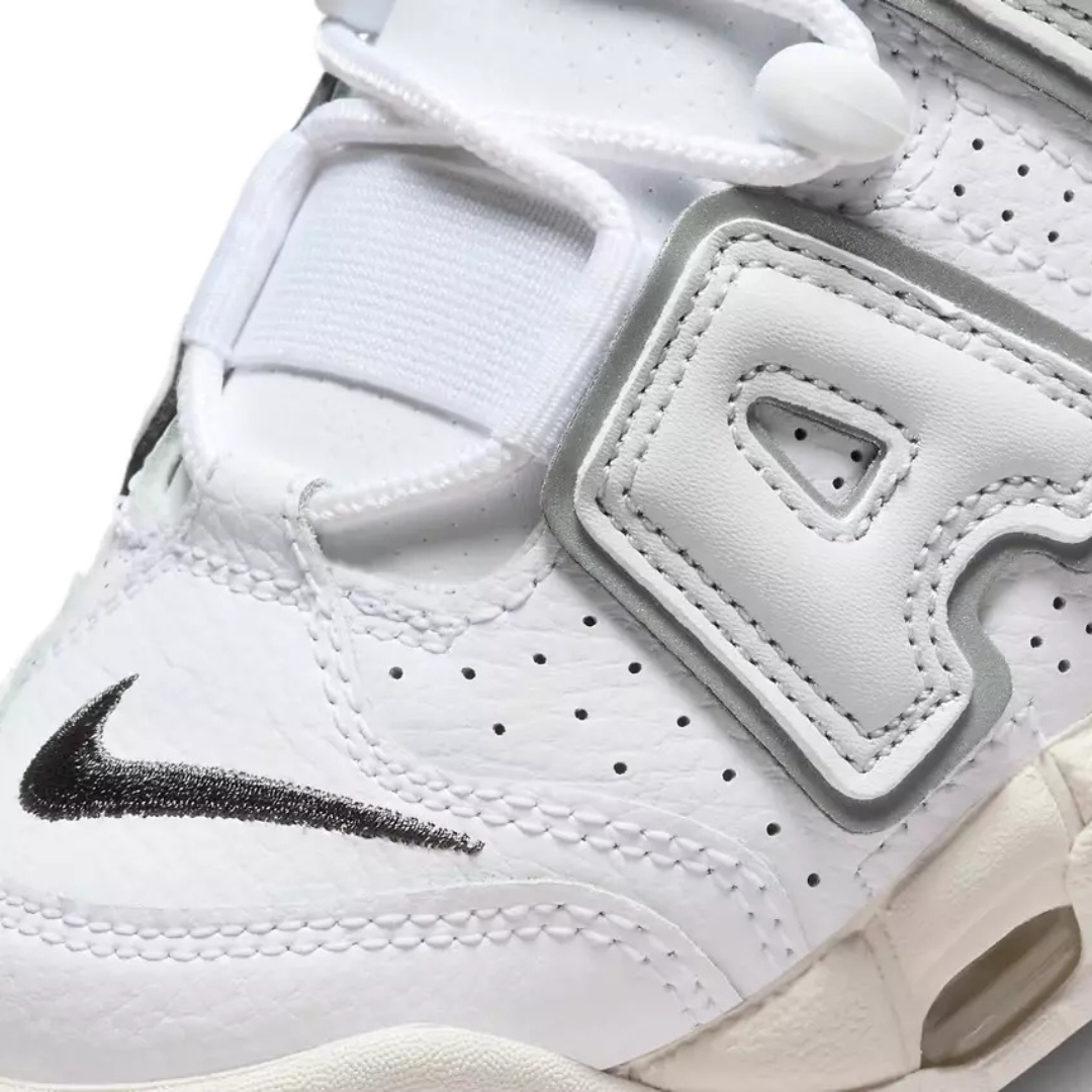 Nike More Uptempo White / Grey - Missing Box Lid