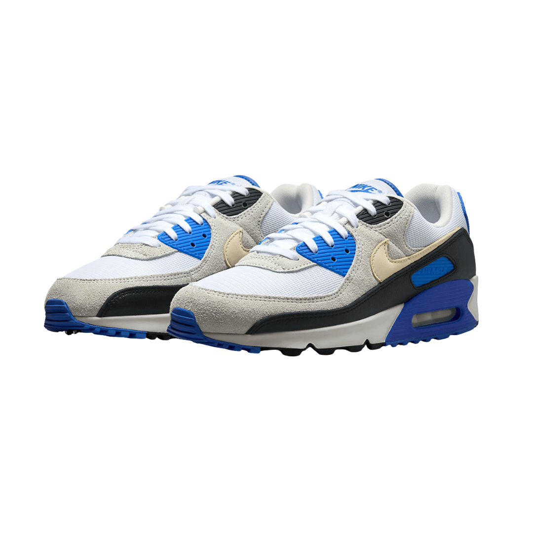 Nike Air Max 90 Premium Racer Blue / Beige / Black - Missing Box Lid
