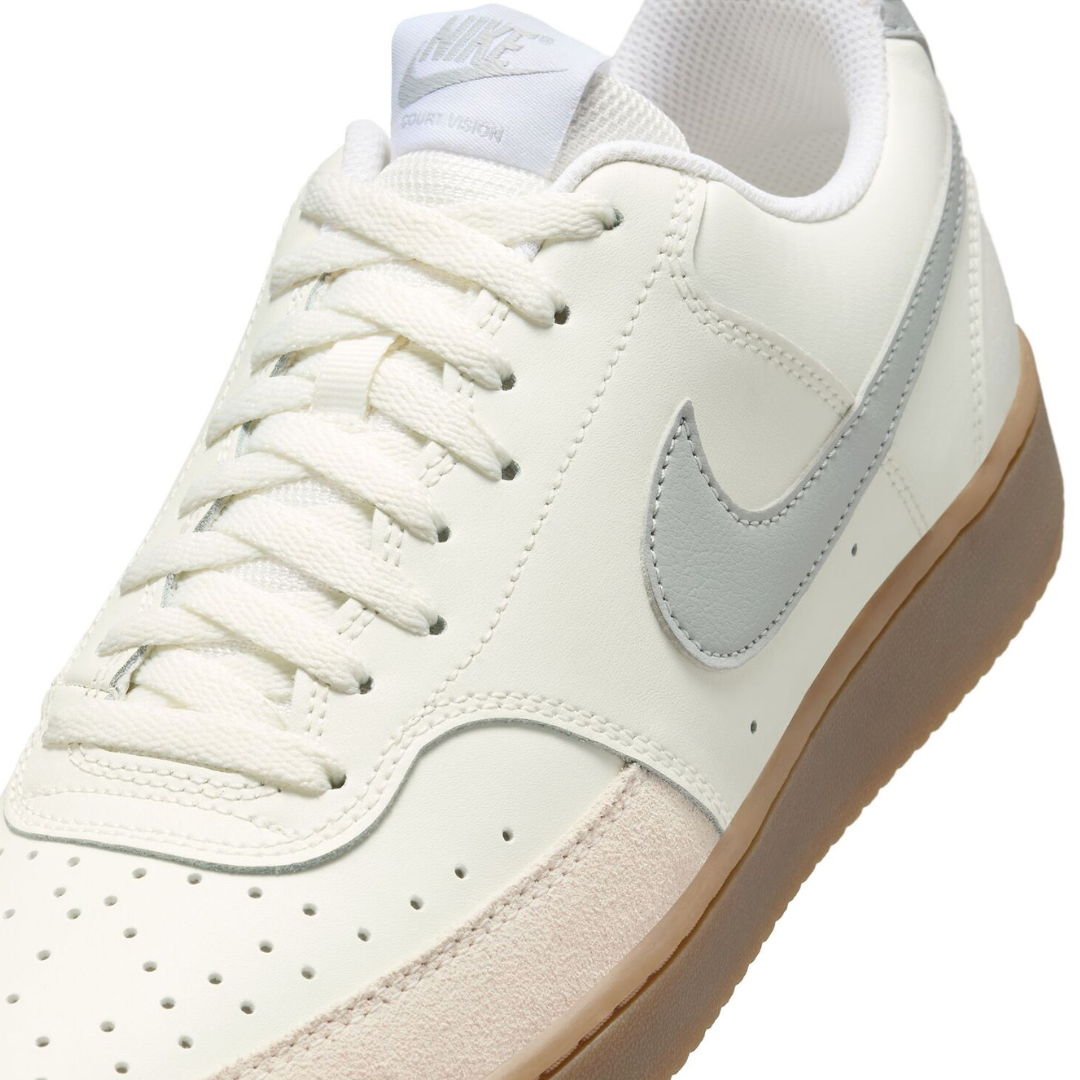 Nike Court Vision Low Sail / Smoke Grey - Missing Box Lid