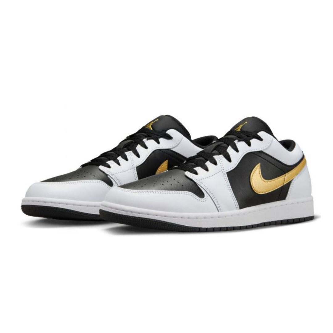 Nike Air Jordan 1 Low White / Black / Gold - Missing Box Lid