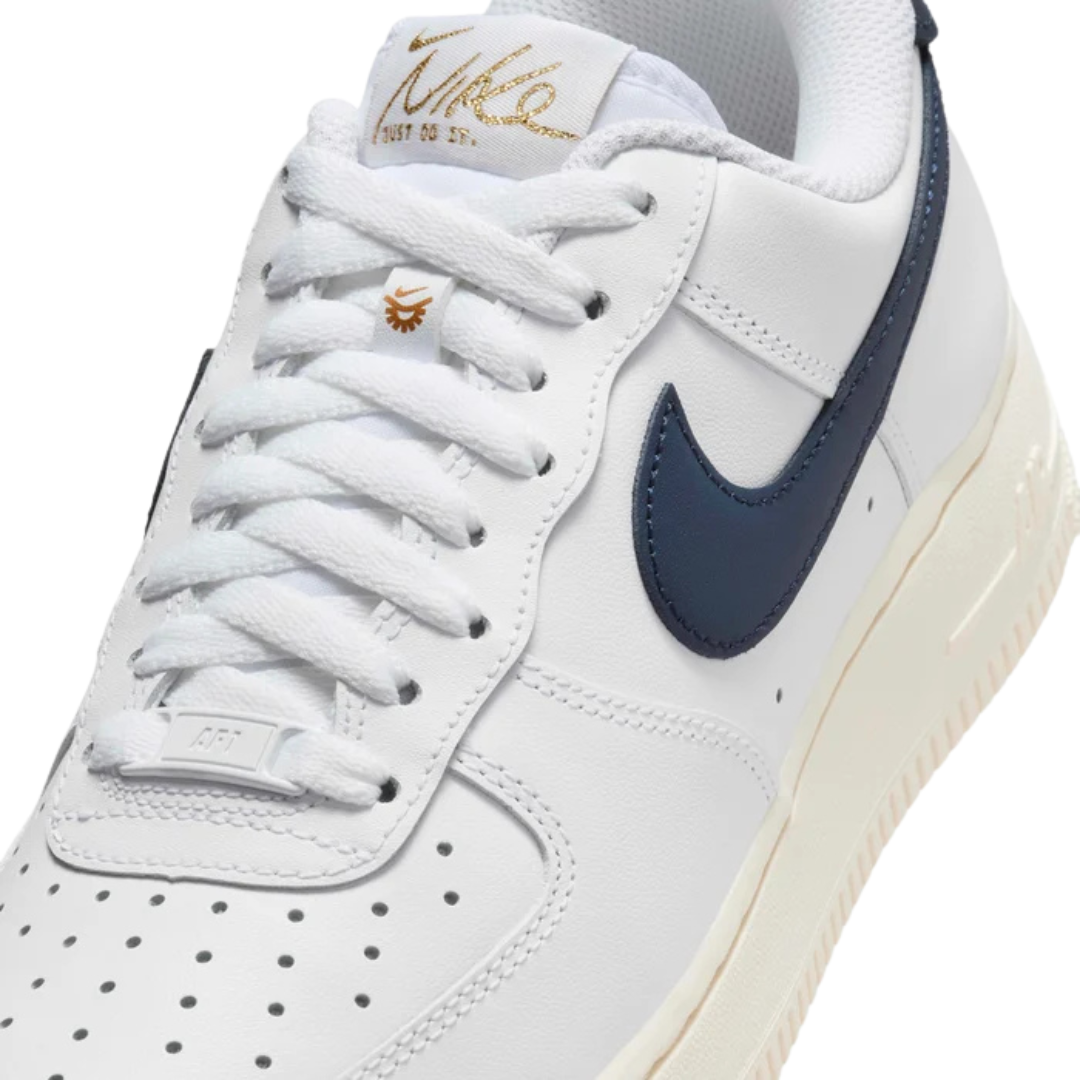 Nike Air Force 1 '07 Flyease White Vintage Sail Navy