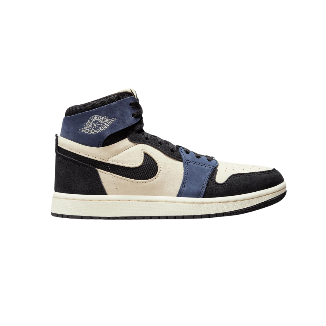 Jordan 1 High Zoom Air 2 Muslin/Navy