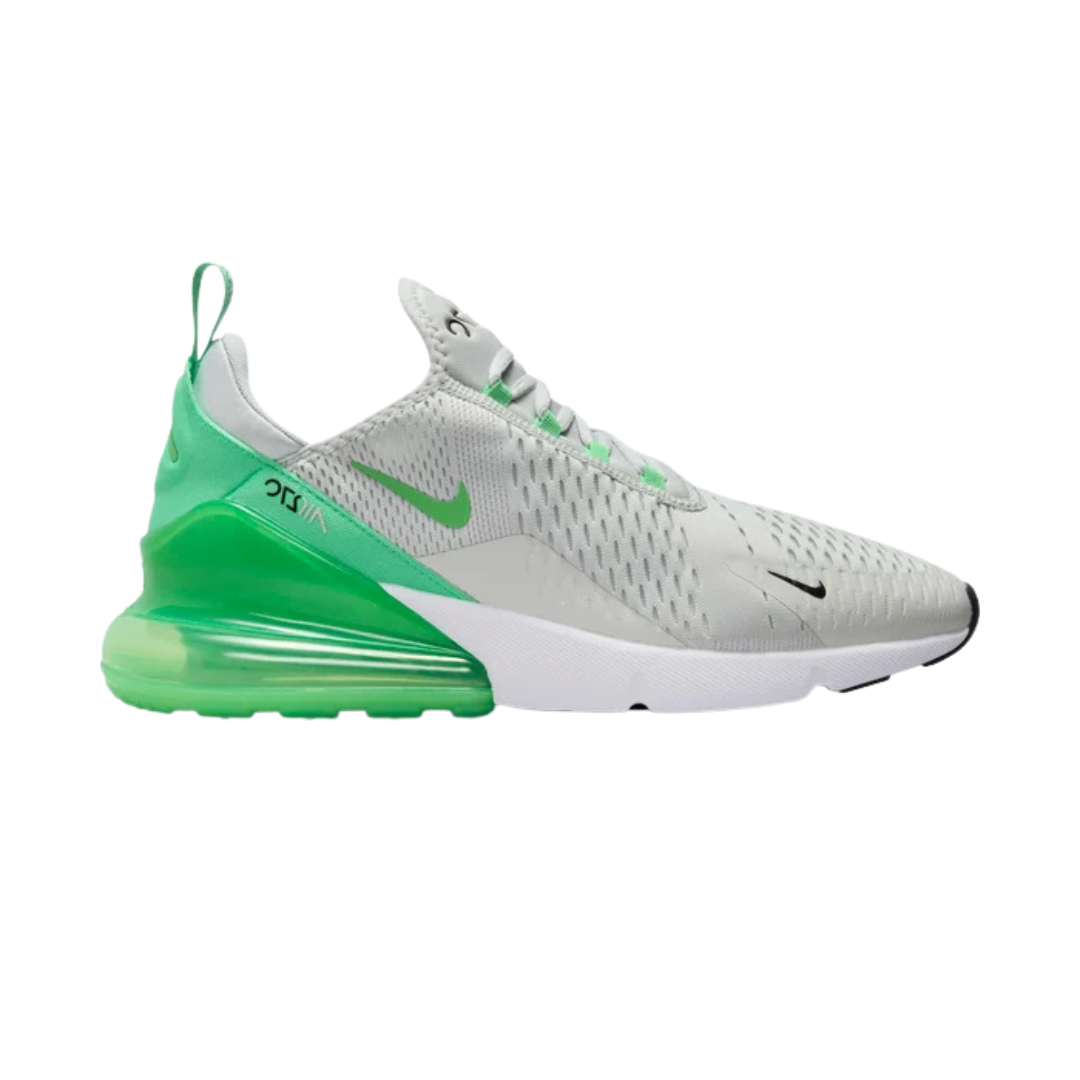 Nike Air Max 270 Grey / Green Shock - Missing Box Lid