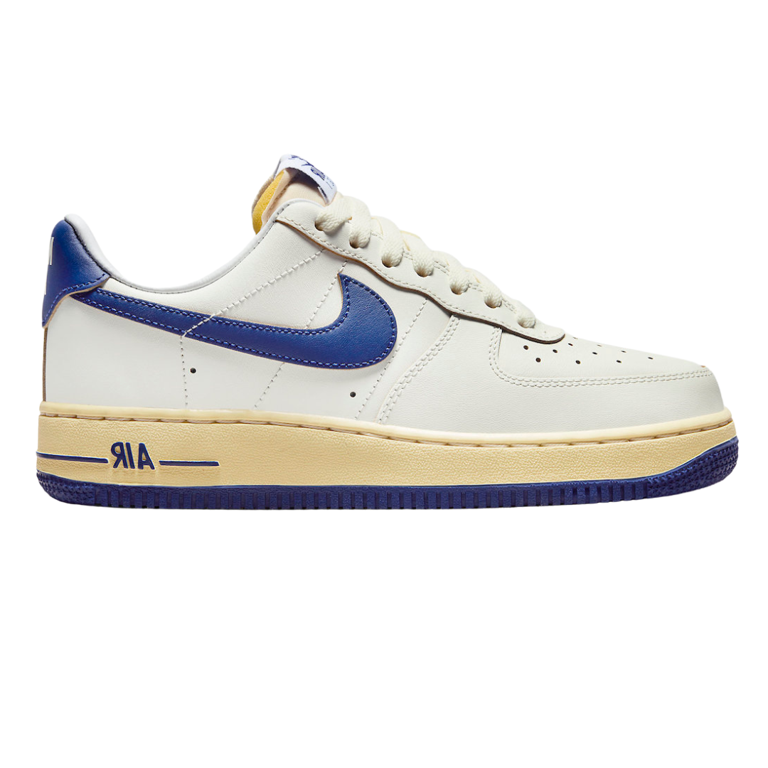 Nike Air Force 1 '07 - Vintage Sail / Royal Blue - Missing Box Lid
