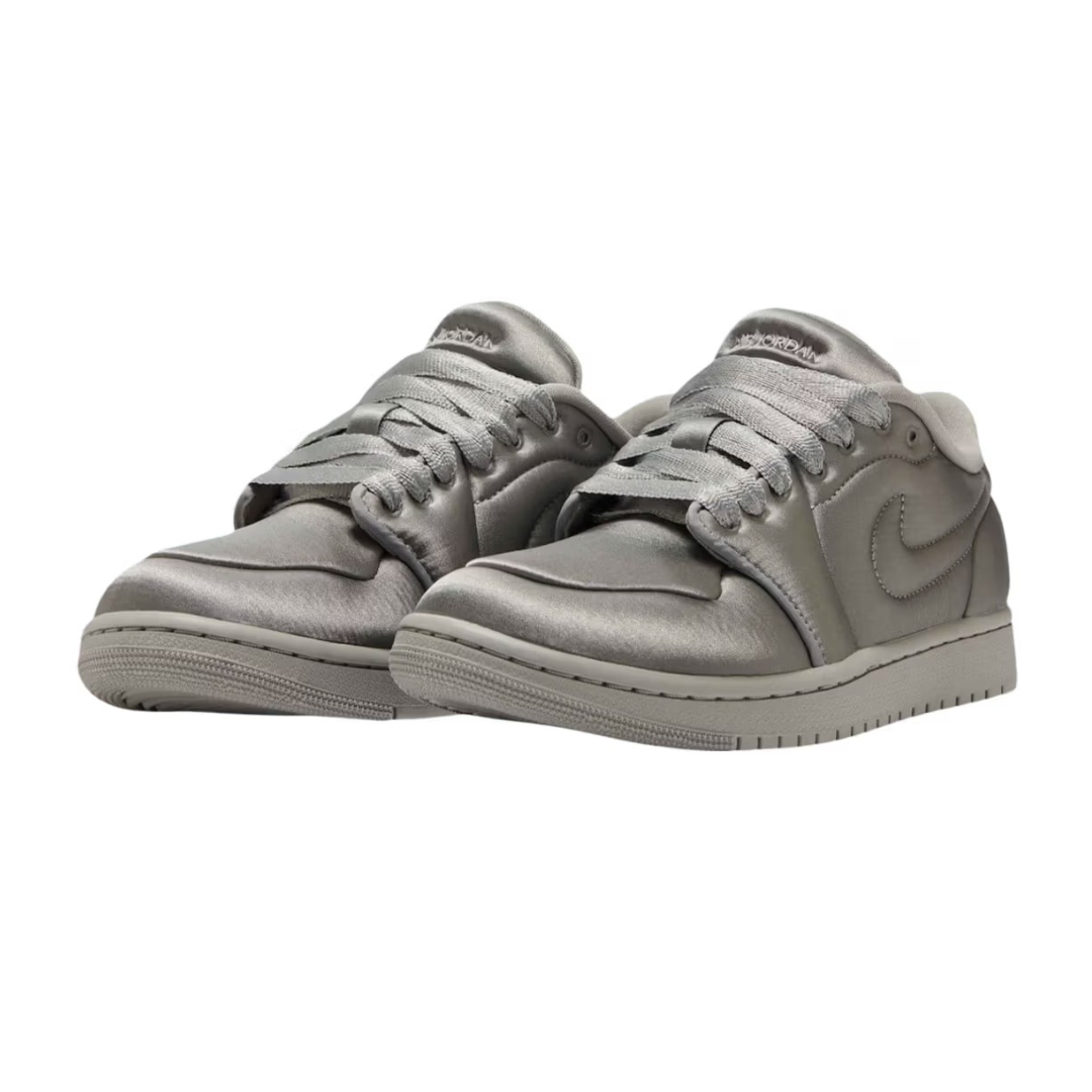Nike Air Jordan 1 Low Method Of Making Satin Grey - Missing Box Lid