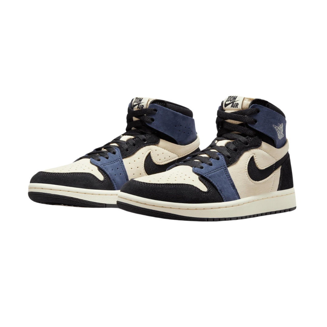 Jordan 1 High Zoom Air 2 Muslin/Navy