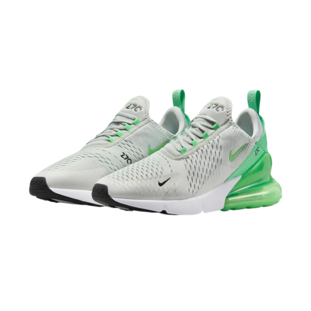 Nike Air Max 270 Grey / Green Shock - Missing Box Lid