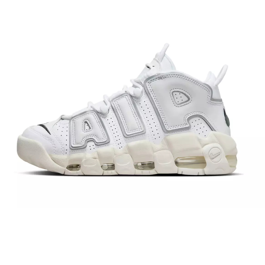 Nike More Uptempo White / Grey - Missing Box Lid