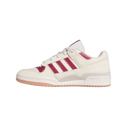 Adidas Forum Low CL Off-White/Bordeaux/Gold