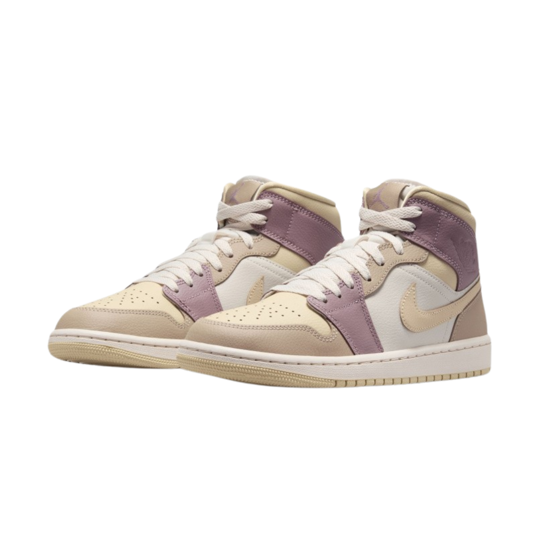 Nike Air Jordan 1 Mid Pastel Khaki Taupe