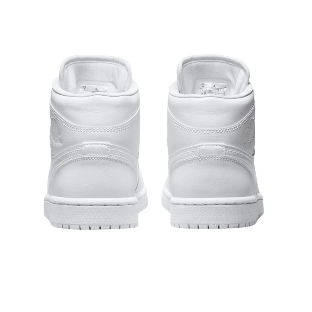 Nike Air Jordan 1 Mid 'Triple White' - Missing Box Lid