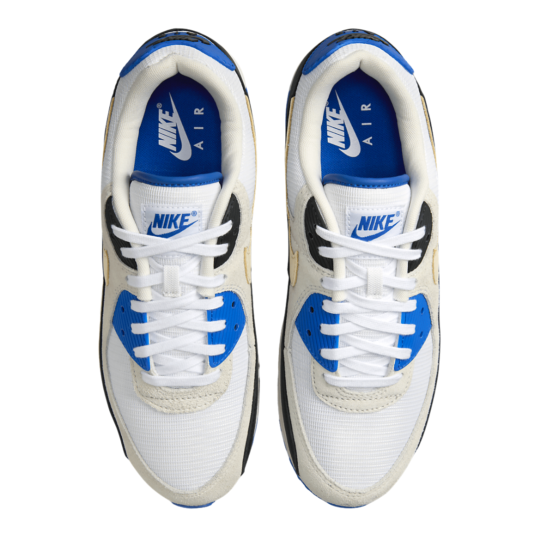 Nike Air Max 90 Premium Racer Blue / Beige / Black - Missing Box Lid