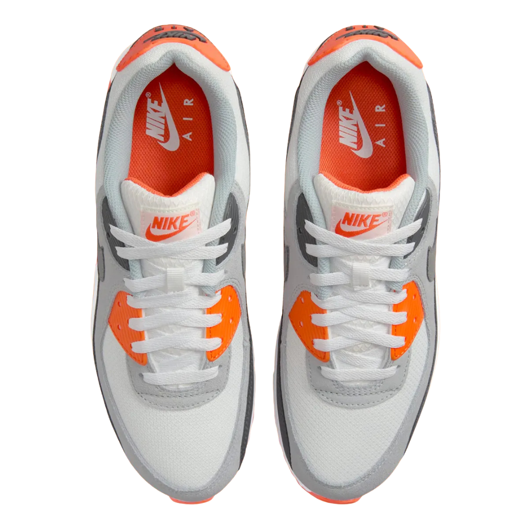 Nike Air Max 90 White / Grey / Orange / Black