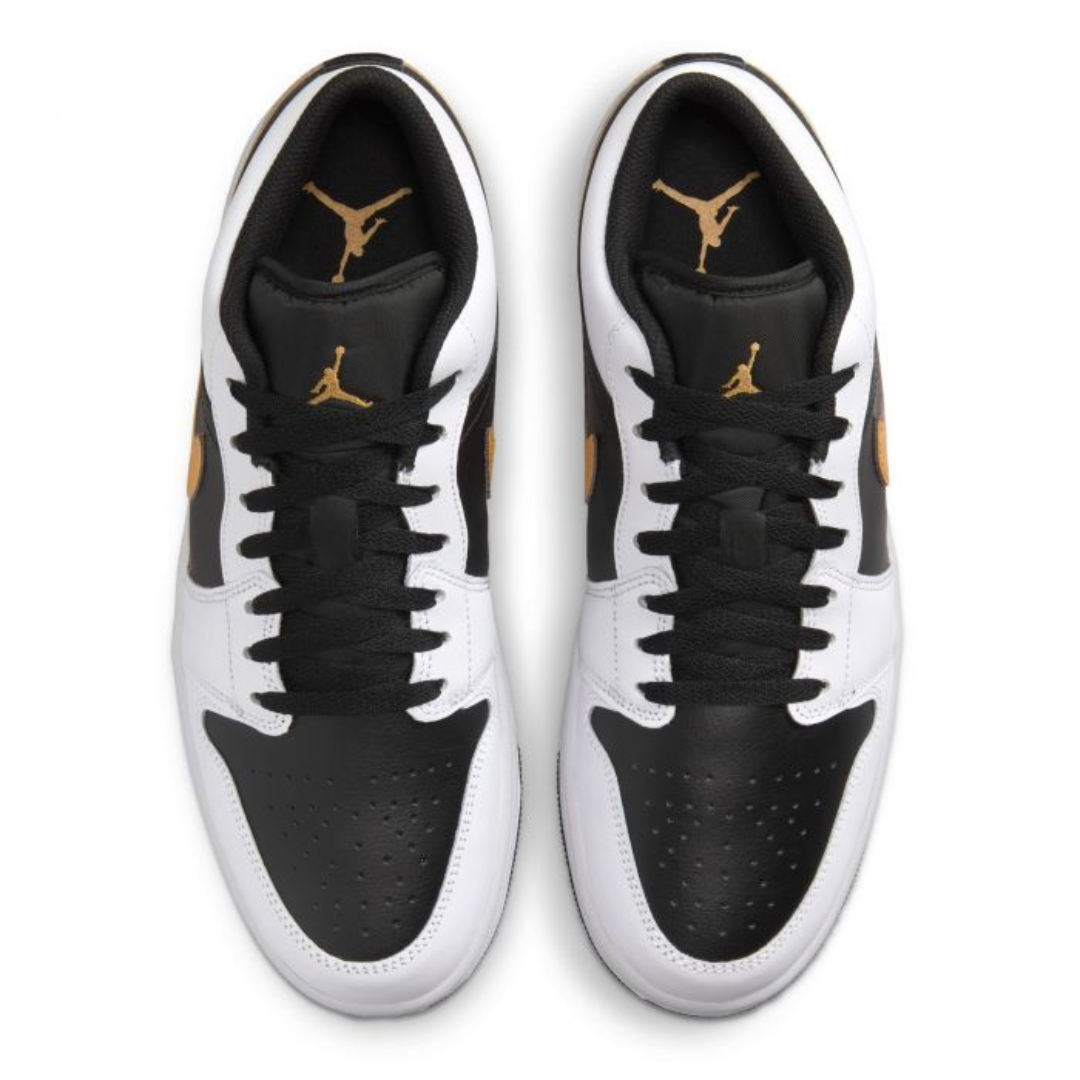 Nike Air Jordan 1 Low White / Black / Gold - Missing Box Lid