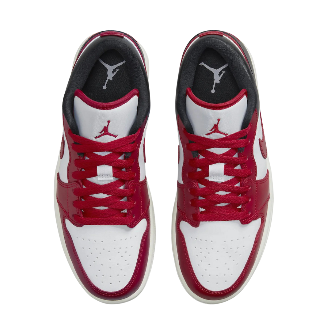 Nike Air Jordan 1 Low 'Reverse Toe' Red/Black/White - Missing Box Lid