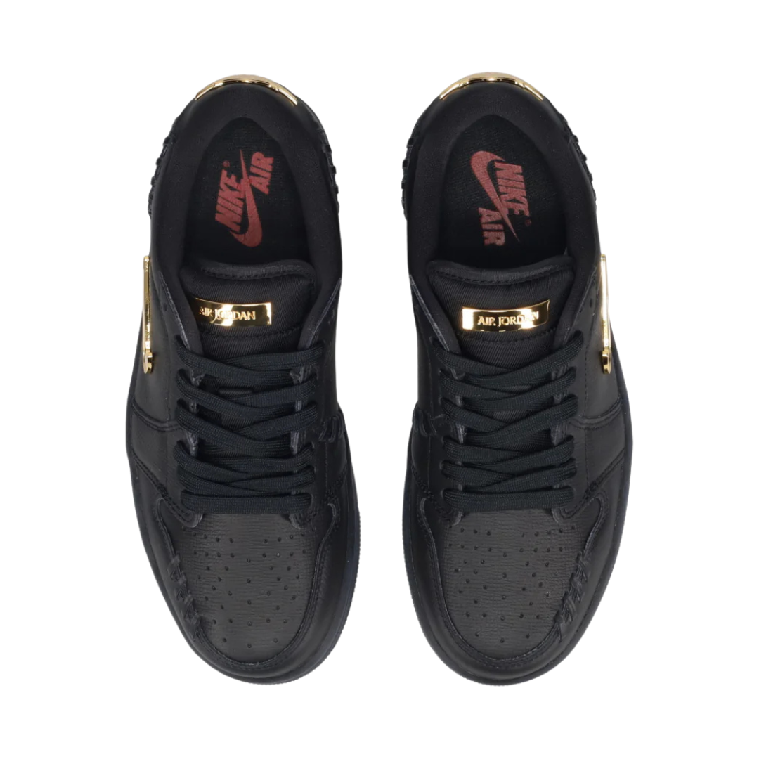 Nike Air Jordan 1 Low Method Of Making Black / Gold - Missing Box Lid