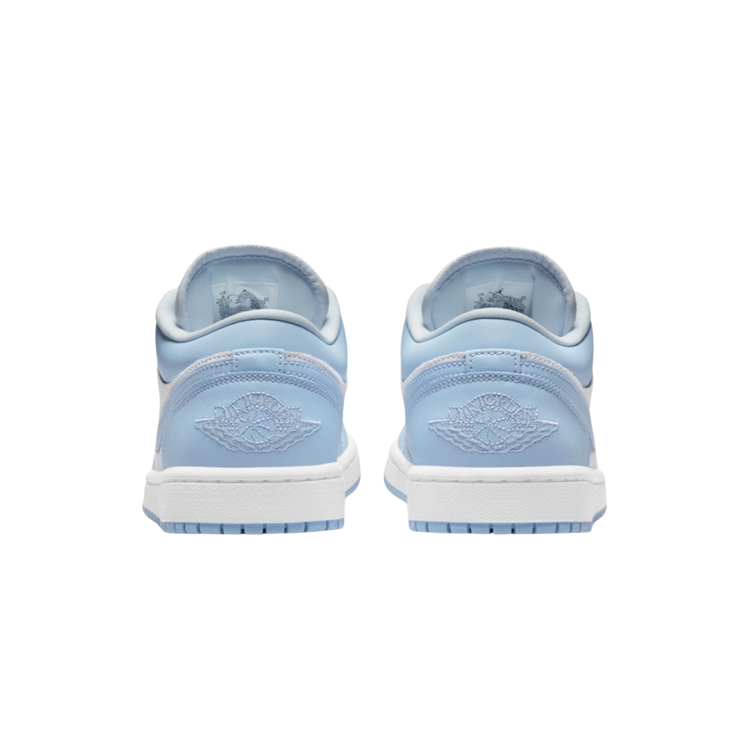 Nike Air Jordan 1 Low University Blue / Grey Suede - Missing Box Lid