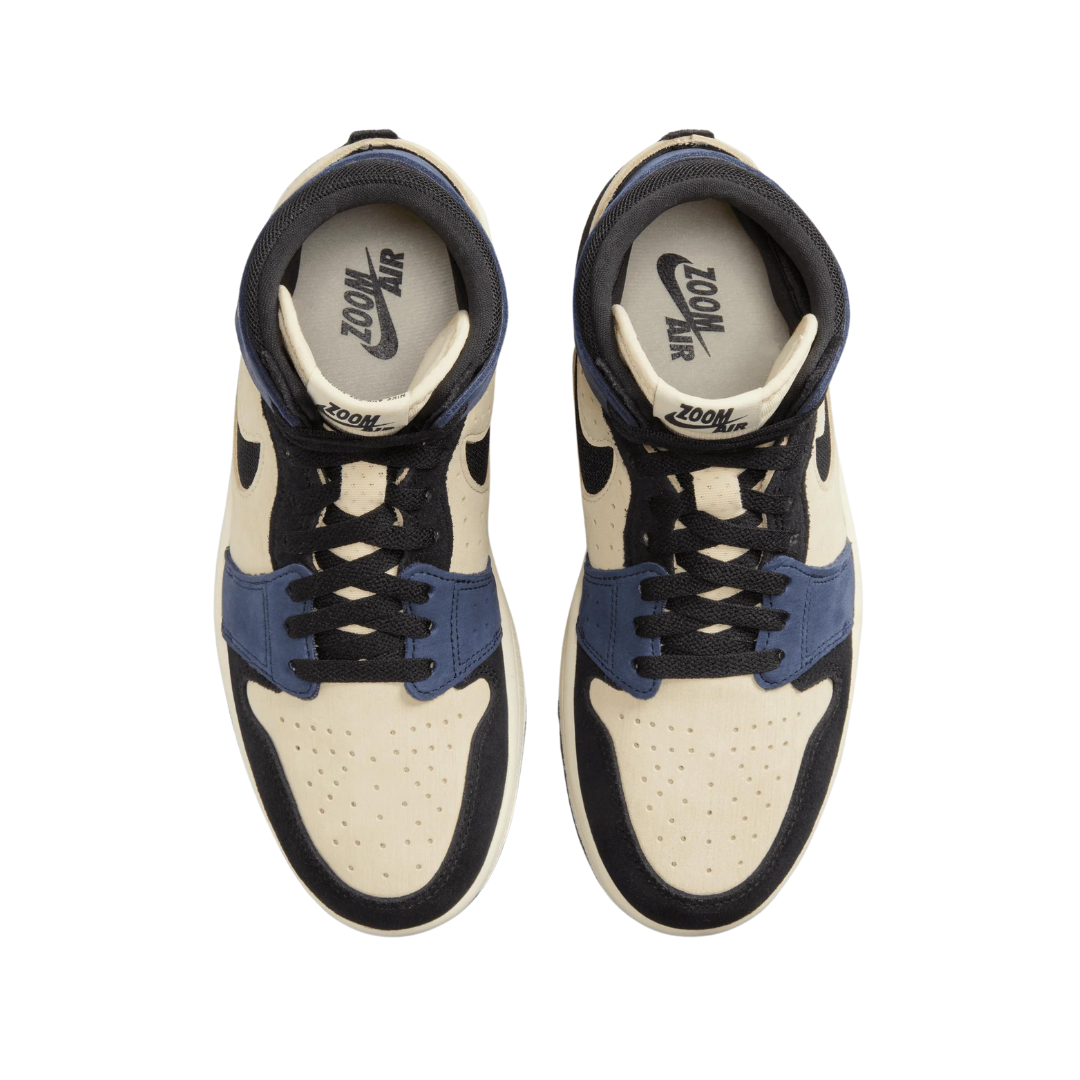 Jordan 1 High Zoom Air 2 Muslin/Navy