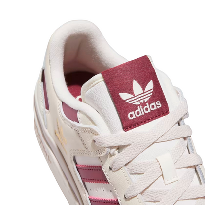 Adidas Forum Low CL Off-White/Bordeaux/Gold