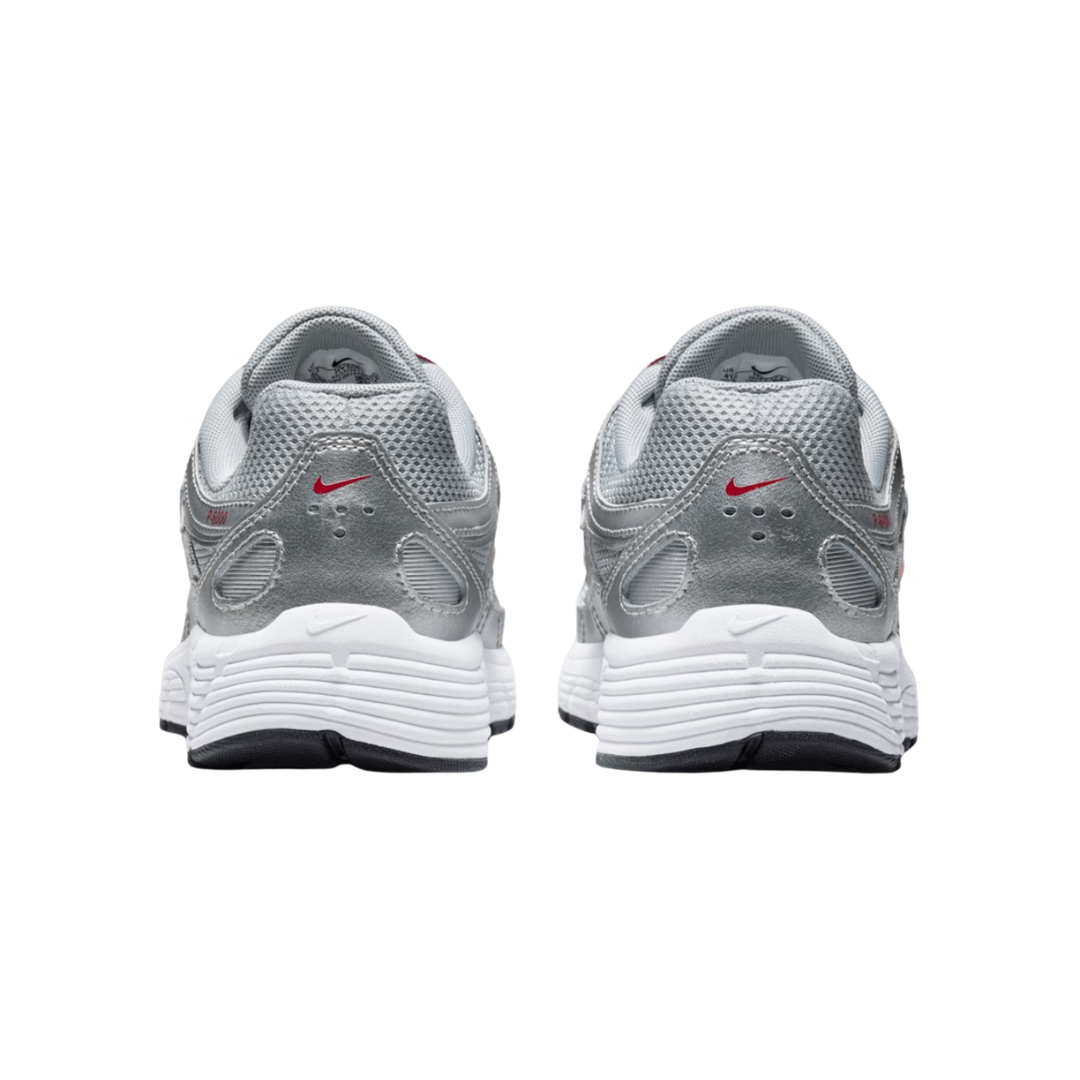 Nike P-6000 GS Metallic Silver / Gym Red - Missing Box Lid