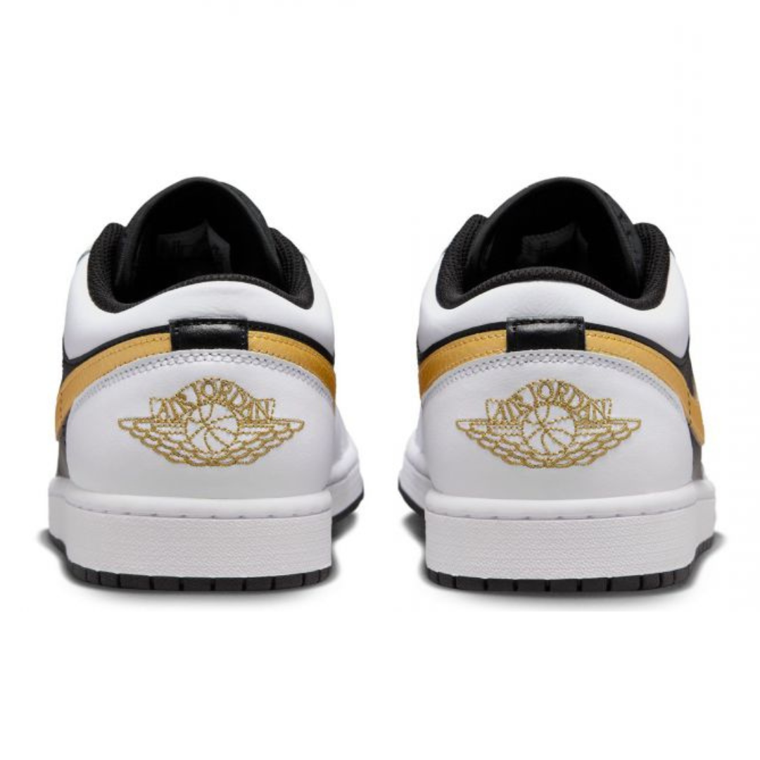 Nike Air Jordan 1 Low White / Black / Gold - Missing Box Lid
