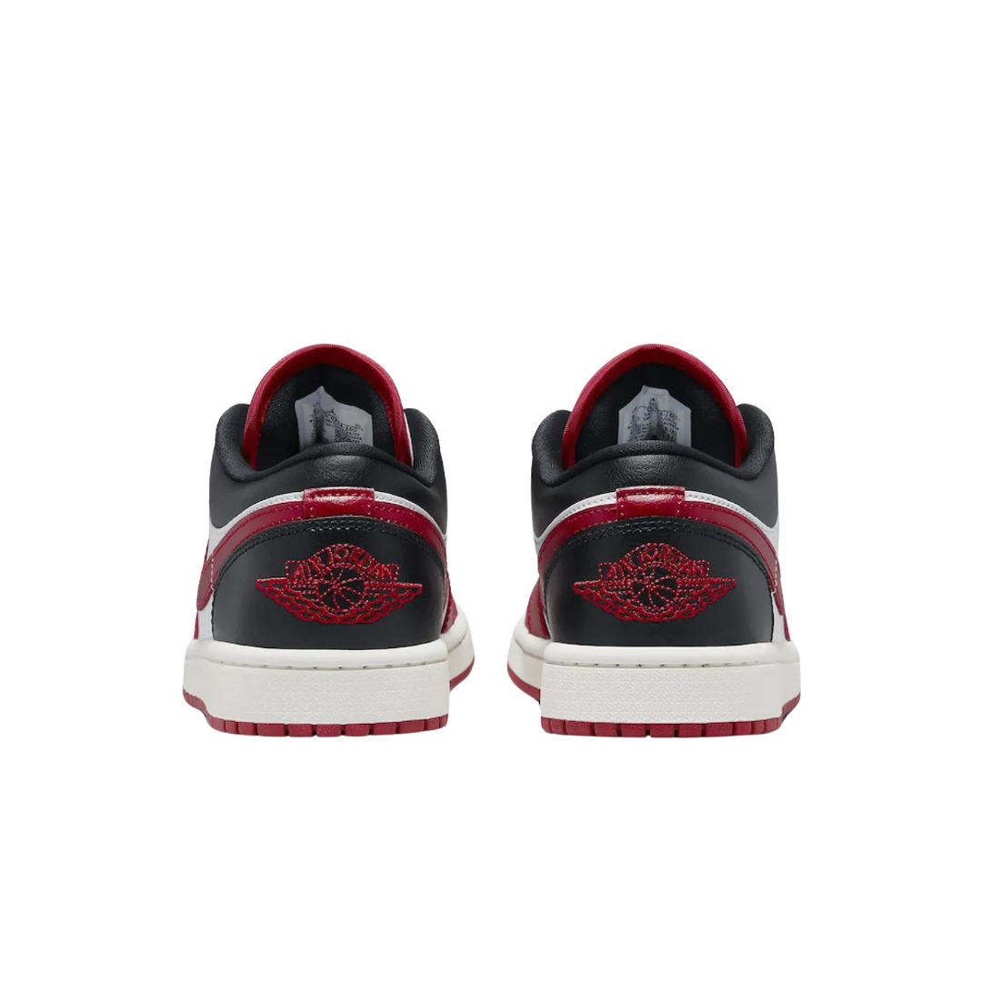 Nike Air Jordan 1 Low 'Reverse Toe' Red/Black/White - Missing Box Lid