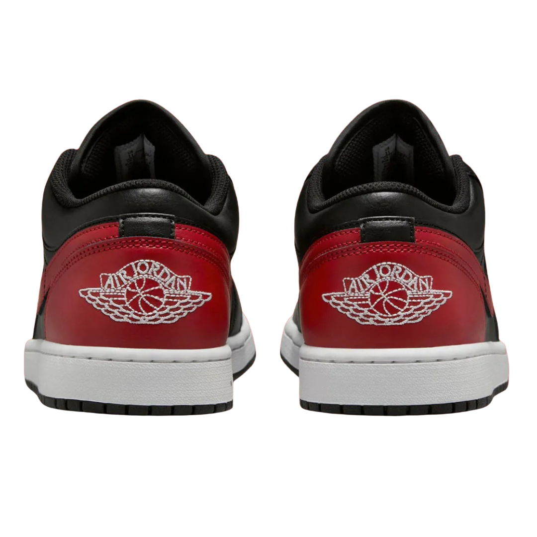 Nike Air Jordan 1 Low Black / Varsity Red - Missing Box Lid