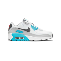 Nike Air Max 90 GS Leather White / Red / Blue - Missing Box Lid