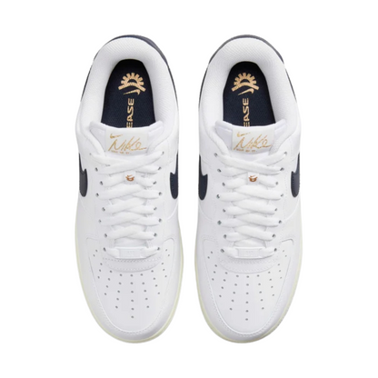 Nike Air Force 1 '07 Flyease White Vintage Sail Navy