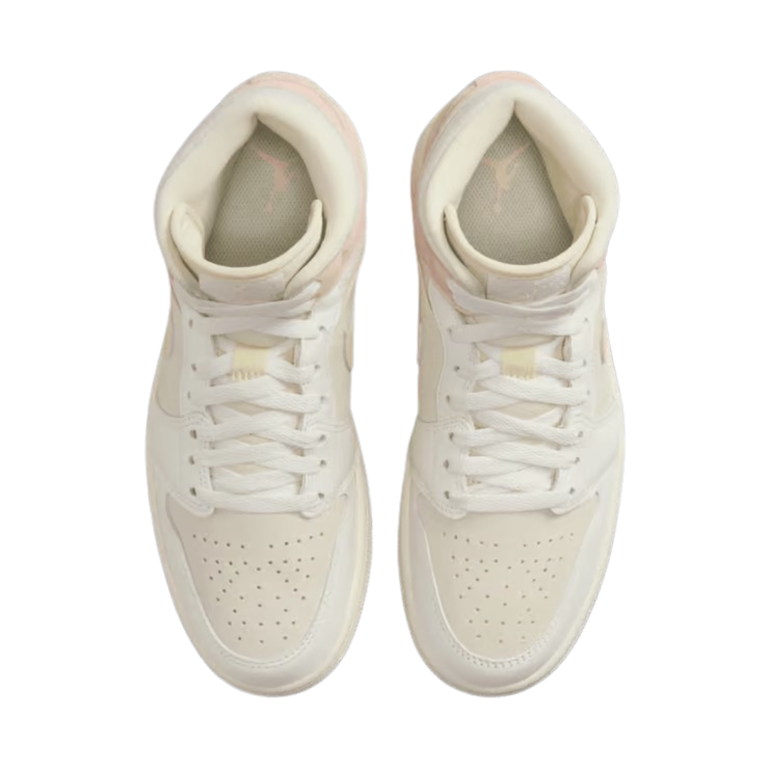 Nike Air Jordan 1 Mid SE Pink / White / Sail - Missing Box Lid