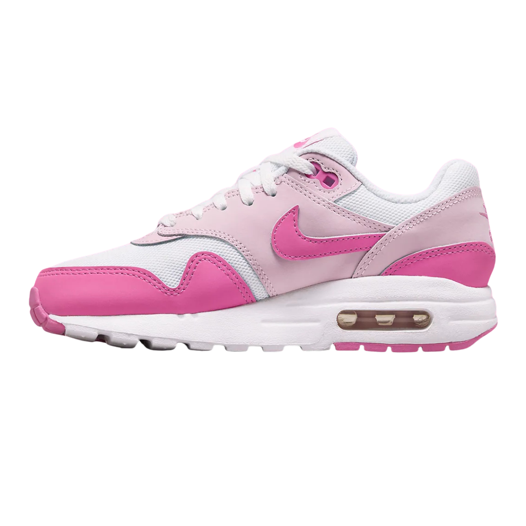 Nike Air Max 1 GS White / Playful Pink