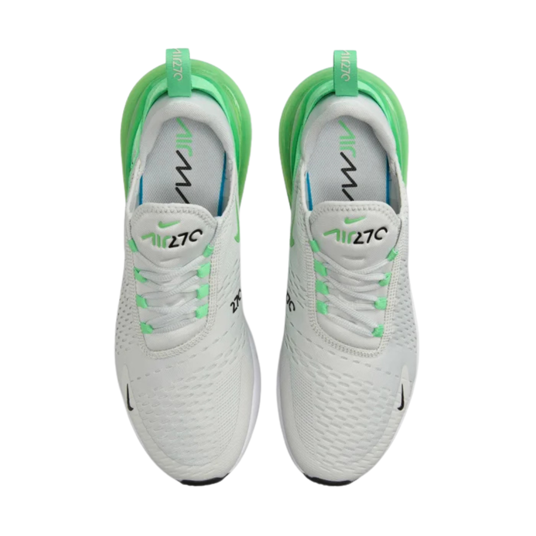 Nike Air Max 270 Grey / Green Shock - Missing Box Lid