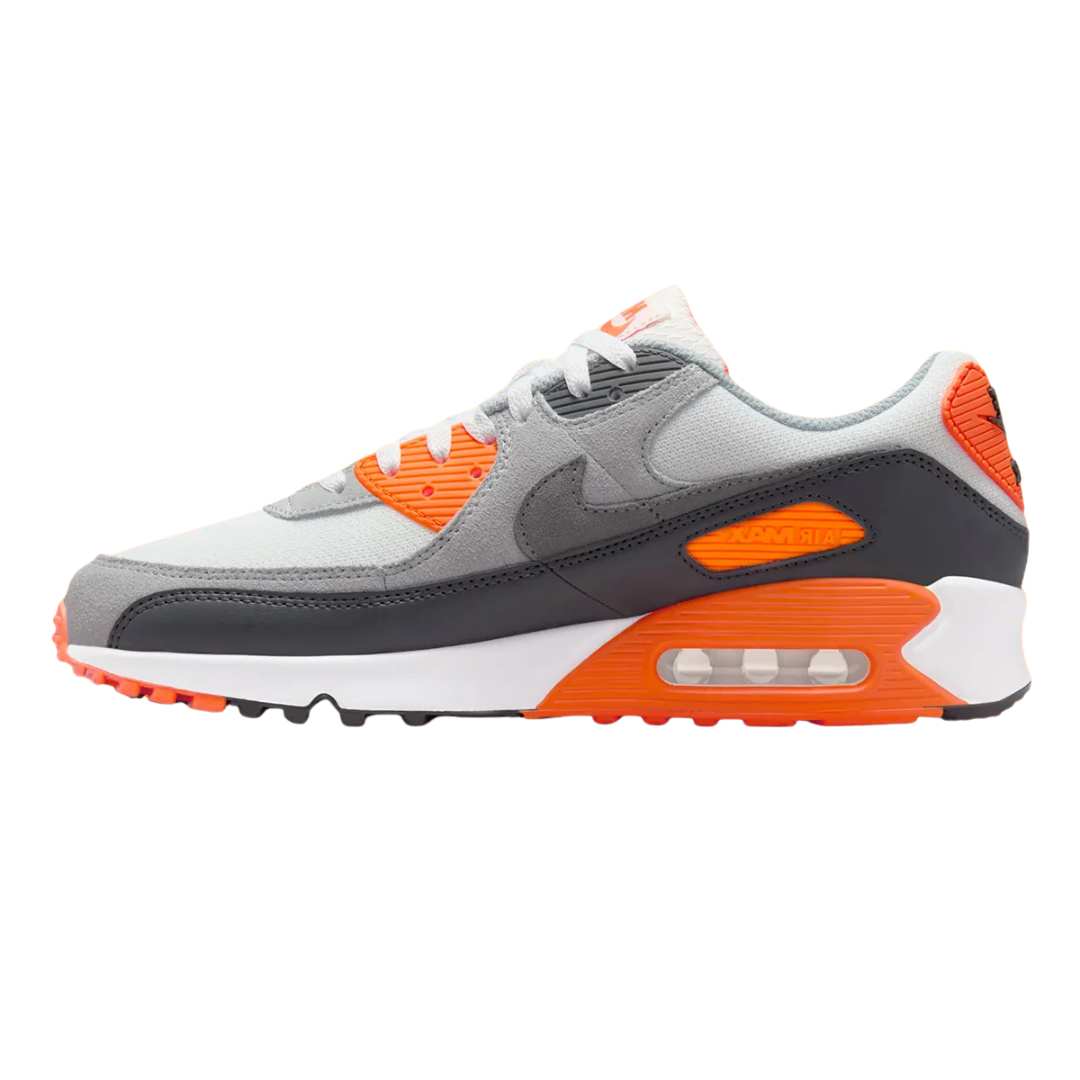 Nike Air Max 90 White / Grey / Orange / Black
