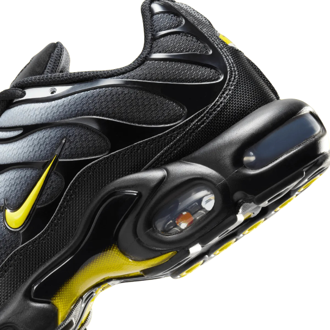 Nike Air Max Plus TN Black / Grey / Opti Yellow - Missing Box Lid